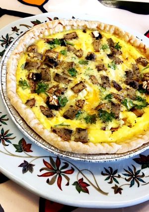 生地から作る！本格派ふわふわキッシュ-レシピのメイン写真