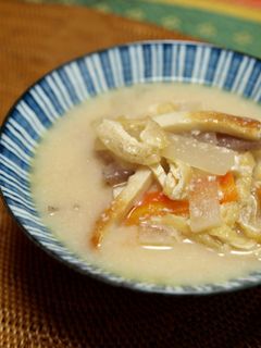 ほっこり!我が家の粕汁-レシピのメイン写真