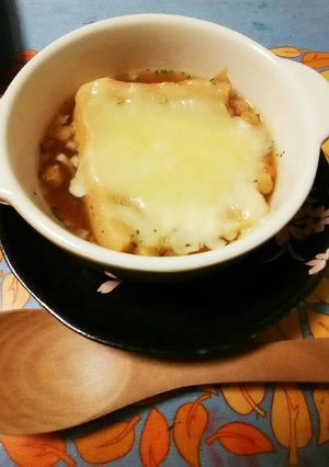 簡単♪オニオングラタンスープ-レシピのメイン写真