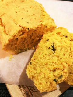 かぼちゃの煮物で簡単パウンドケーキ☆-レシピのメイン写真