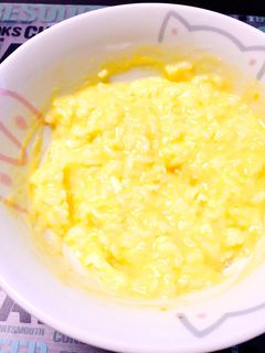 ♡レンジで簡単たまご粥♡-レシピのメイン写真