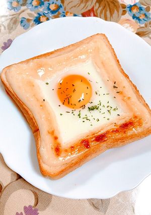 簡単☆マヨたまトースト-レシピのメイン写真