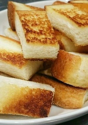 食パンで簡単、バター焼きパン-レシピのメイン写真