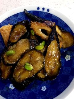 ナスとちくわの照り焼き-レシピのメイン写真