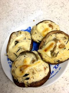 しいたけのマヨ豆腐焼き-レシピのメイン写真