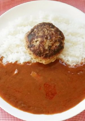 ハンバーグ&カレー!-レシピのメイン写真