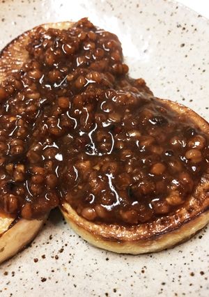 たかきびの味噌ソース-レシピのメイン写真