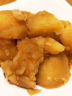煮崩れしたジャガイモ醤油煮-レシピのメイン写真