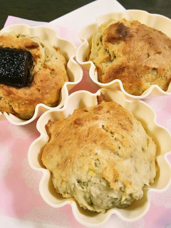 もち麦ご飯&ホットケーキMixでマフィン-レシピのメイン写真
