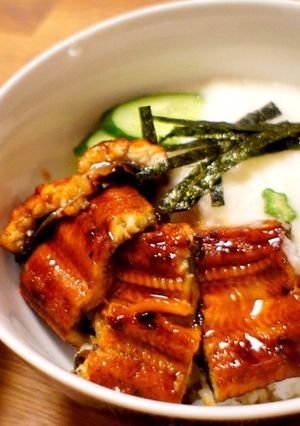 鰻ふっくら☆うなとろ丼-レシピのメイン写真