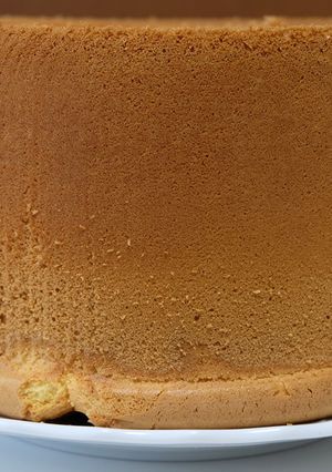 プレーンシフォンケーキ-レシピのメイン写真