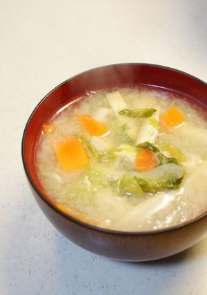水出し（煮干し＆昆布）を使って、味噌汁♪-レシピのメイン写真
