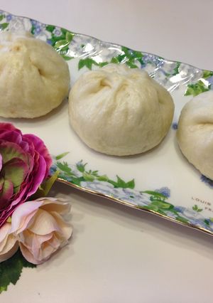 簡単♪肉汁ジュワー豚まん-レシピのメイン写真