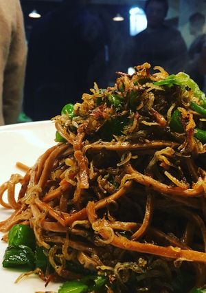 万願寺とじゃこのパスタ-レシピのメイン写真