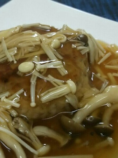 ジューシー✨和風きのこハンバーグ-レシピのメイン写真