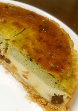 なんちゃって抹茶チーズのフルーツケーキ-レシピのメイン写真