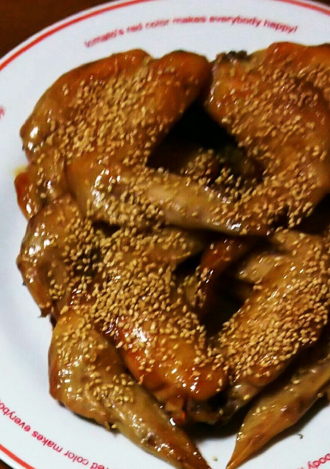 お酒が進む！手羽先の揚げ煮★名古屋風★-レシピのメイン写真