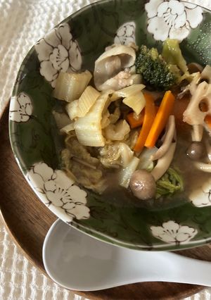無印養生鍋のスープカレー鍋-レシピのメイン写真