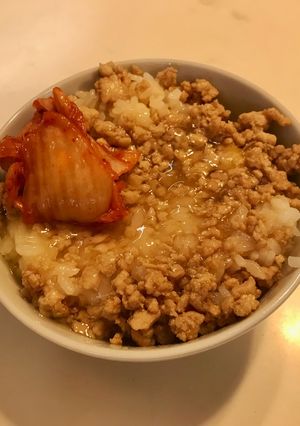 そぼろご飯アレンジ-レシピのメイン写真