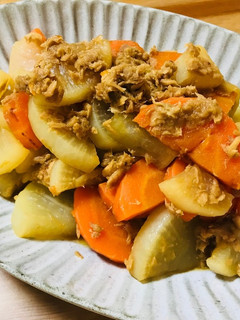 身体温まる♡大根とツナの旨煮♡作りおき♪-レシピのメイン写真