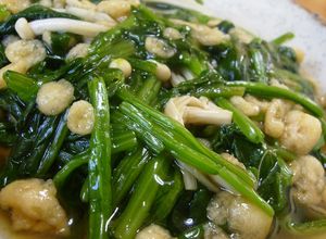ほうれん草とあげ玉のとろとろ煮-レシピのメイン写真