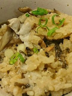 里芋とマイタケの炊き込みご飯-レシピのメイン写真