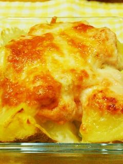 簡単じゃが明太マヨチーズ焼き♥-レシピのメイン写真