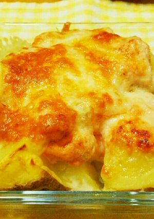 簡単じゃが明太マヨチーズ焼き♥-レシピのメイン写真