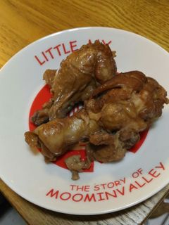 超簡単!手羽元のワイン煮!包丁も不要!-レシピのメイン写真