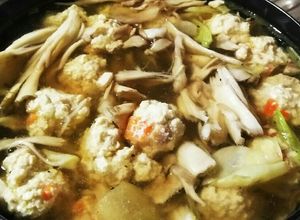 鶏ミンチと豆腐で☆つくねのスープ-レシピのメイン写真