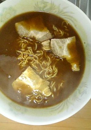 袋ラーメンにひと工夫♪カレーラーメン★-レシピのメイン写真
