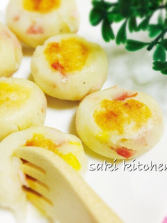 ♡ベーコン入りチーズ芋もち♡-レシピのメイン写真