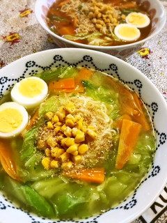 とろ~り野菜あんかけ塩ラーメン-レシピのメイン写真