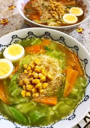 とろ～り野菜あんかけ塩ラーメン-レシピのメイン写真