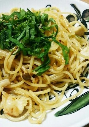 簡単！ワサビアヒージョのパスタ-レシピのメイン写真