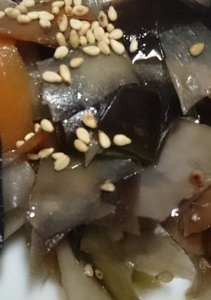 お年寄り絶賛シリーズ❗野菜の皮炒め❗-レシピのメイン写真