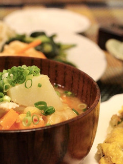 豚汁からのキムチ豚汁-レシピのメイン写真