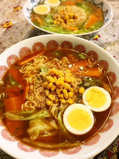 とろ~り野菜あんかけ味噌ラーメン-レシピのメイン写真