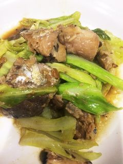 鯖缶とキャベツで簡単マヨ炒め-レシピのメイン写真