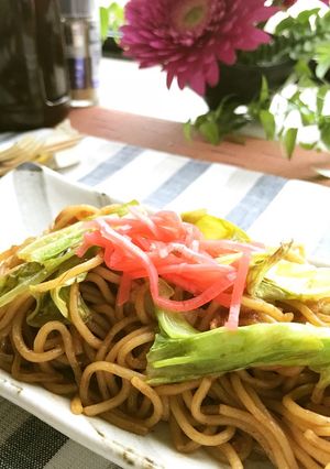 お弁当修行version簡単焼きそば-レシピのメイン写真