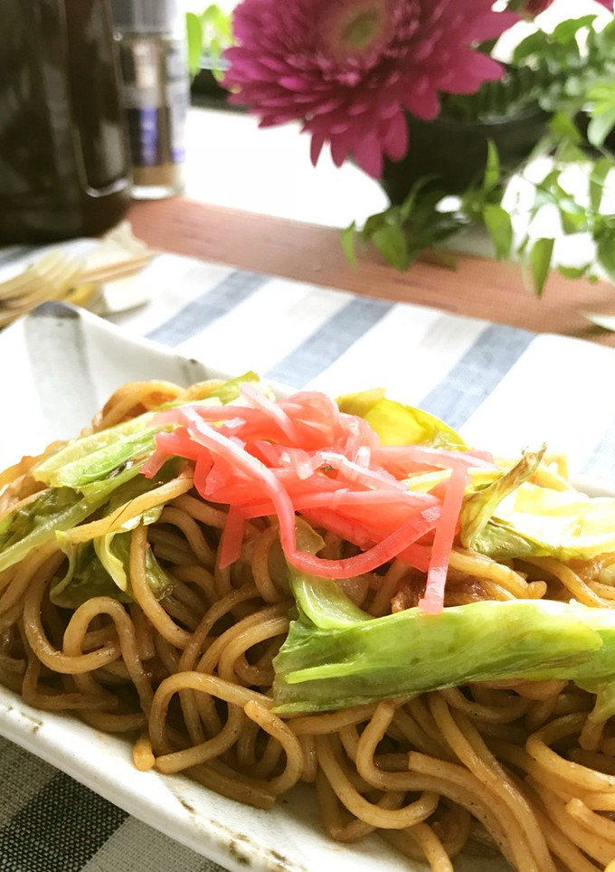 お弁当修行version簡単焼きそば-レシピのメイン写真