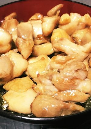 簡単！！鶏もも肉の焼き鳥丼！！-レシピのメイン写真