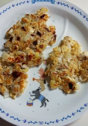 鯵のおやき【幼児食】-レシピのメイン写真