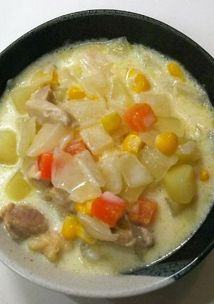 ルー要らず☆牛乳でシチュー-レシピのメイン写真