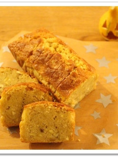 ゆで栗とメイプルのパウンドケーキ-レシピのメイン写真