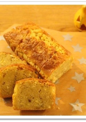 ゆで栗とメイプルのパウンドケーキ-レシピのメイン写真