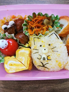 キャラ弁 すみっコぐらし ねこ-レシピのメイン写真