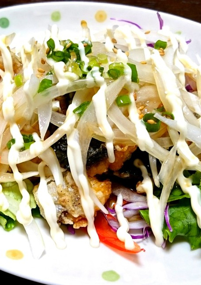 野菜と魚を美味しく！『サゴシの唐ポン』-レシピのメイン写真