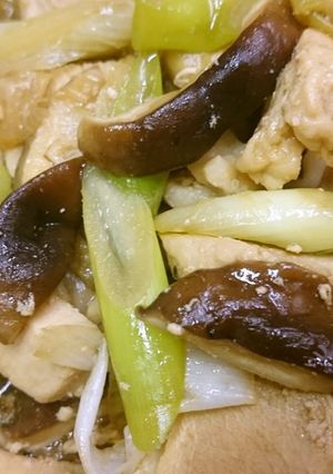 うちの定番♪鶏肉とねぎと椎茸の焼き鳥風-レシピのメイン写真