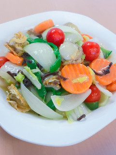 1日分の野菜★ベビーホタテの八宝菜-レシピのメイン写真